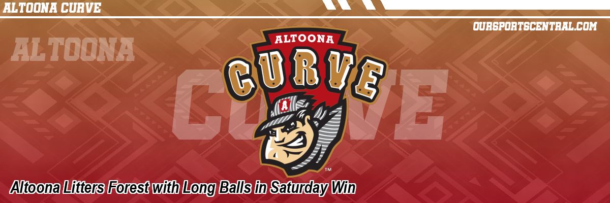 Altoona Litters Forest with Long Balls in Saturday Win