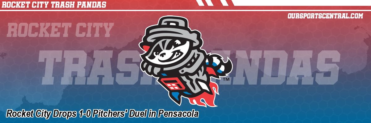 Rocket City Drops 1-0 Pitchers' Duel in Pensacola