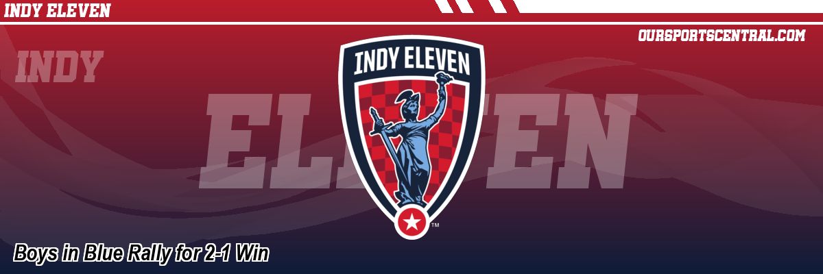Boys in Blue Rally for 2-1 Win