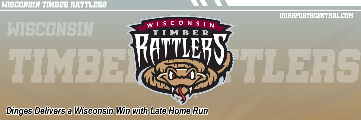 Dinges Delivers a Wisconsin Win with Late Home Run