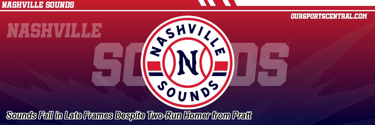 Sounds Fall in Late Frames Despite Two-Run Homer from Pratt