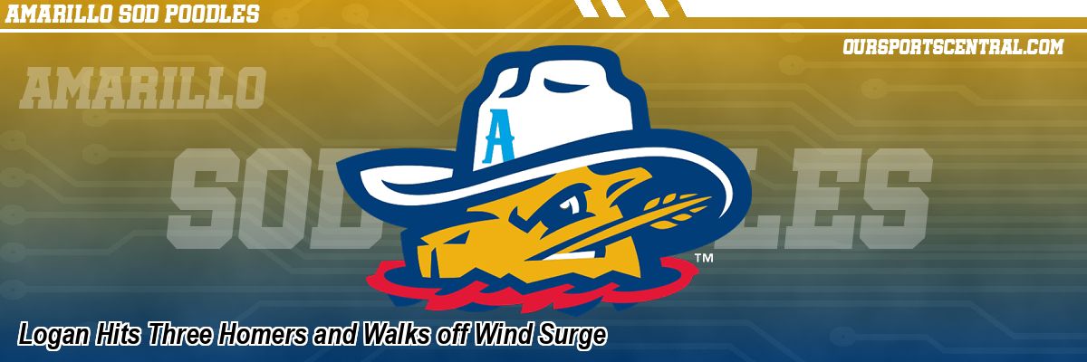 Logan Hits Three Homers and Walks off Wind Surge