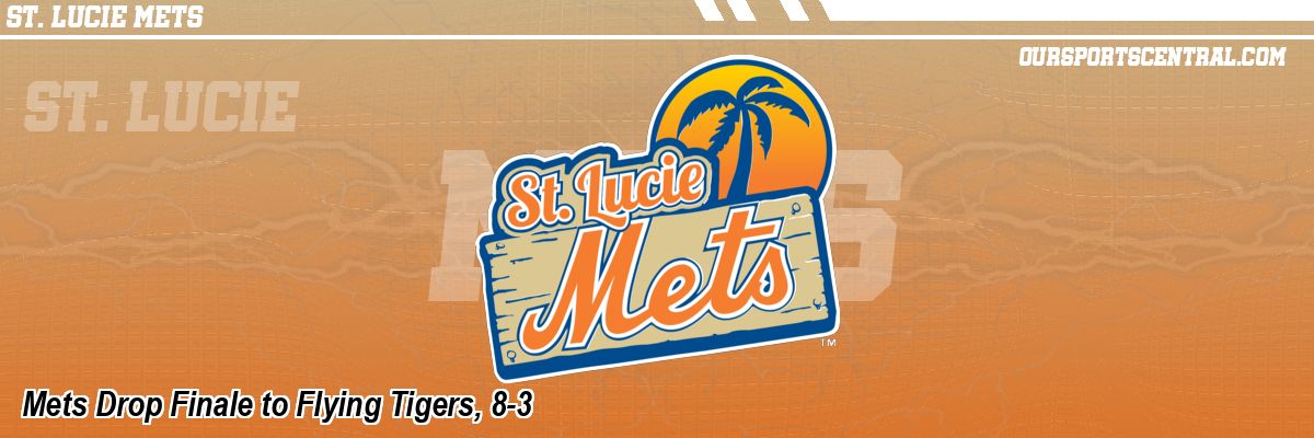 Mets Drop Finale to Flying Tigers, 8-3