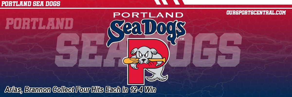 Arias, Brannon Collect Four Hits Each in 12-4 Win