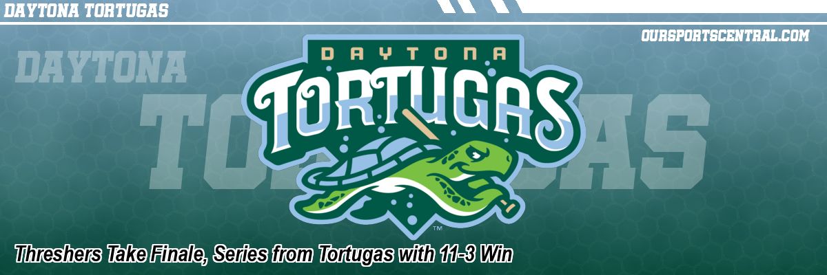 Threshers Take Finale, Series from Tortugas with 11-3 Win