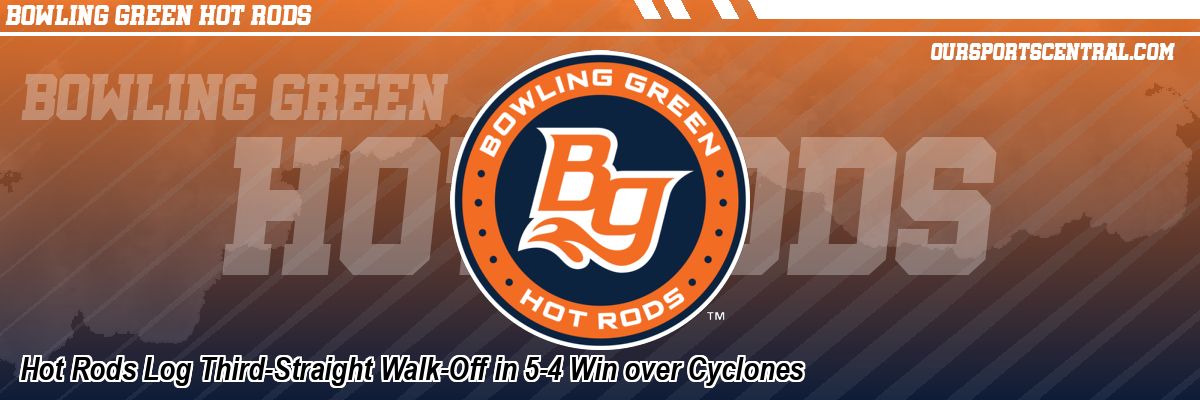 Hot Rods Log Third-Straight Walk-Off in 5-4 Win over Cyclones