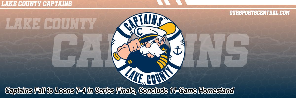 Captains Fall to Loons 7-4 in Series Finale, Conclude 11-Game Homestand