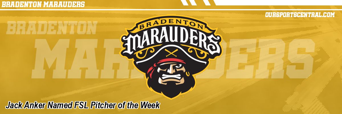 Jack Anker Named FSL Pitcher of the Week