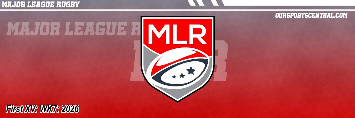 First XV: WK7: 2026