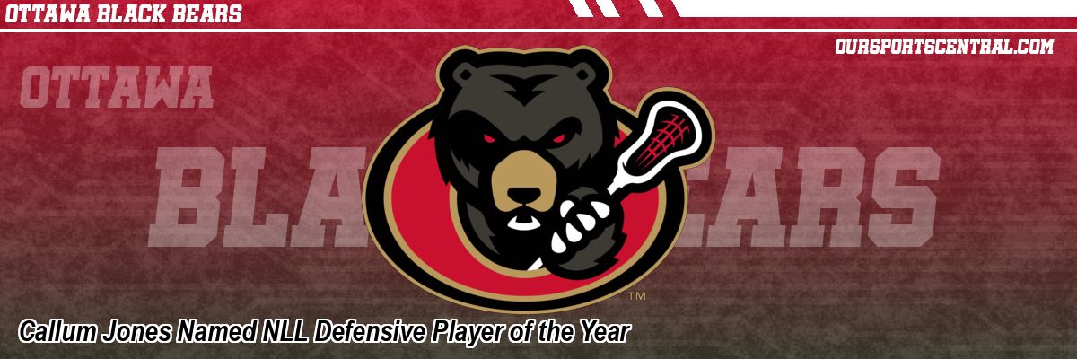Callum Jones Named NLL Defensive Player of the Year