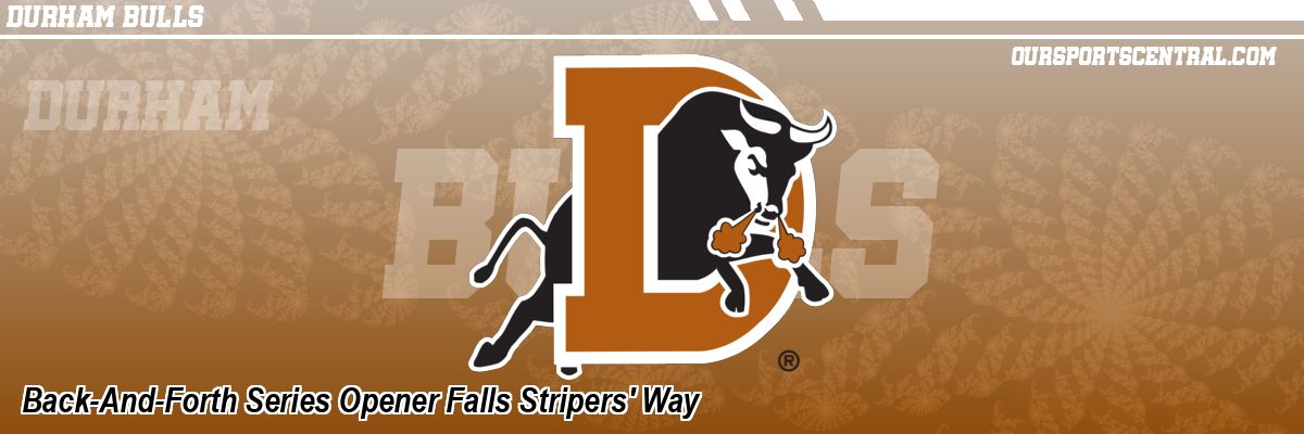 Back-And-Forth Series Opener Falls Stripers' Way