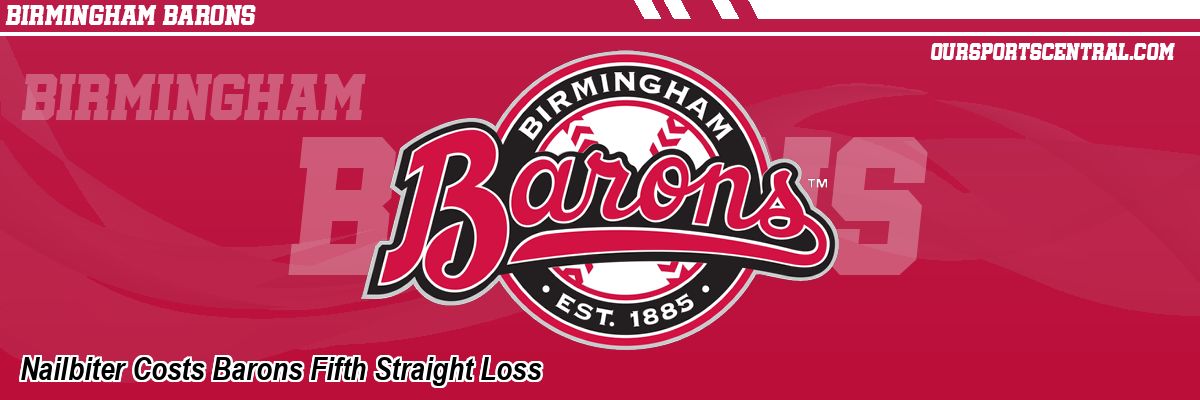 Nailbiter Costs Barons Fifth Straight Loss