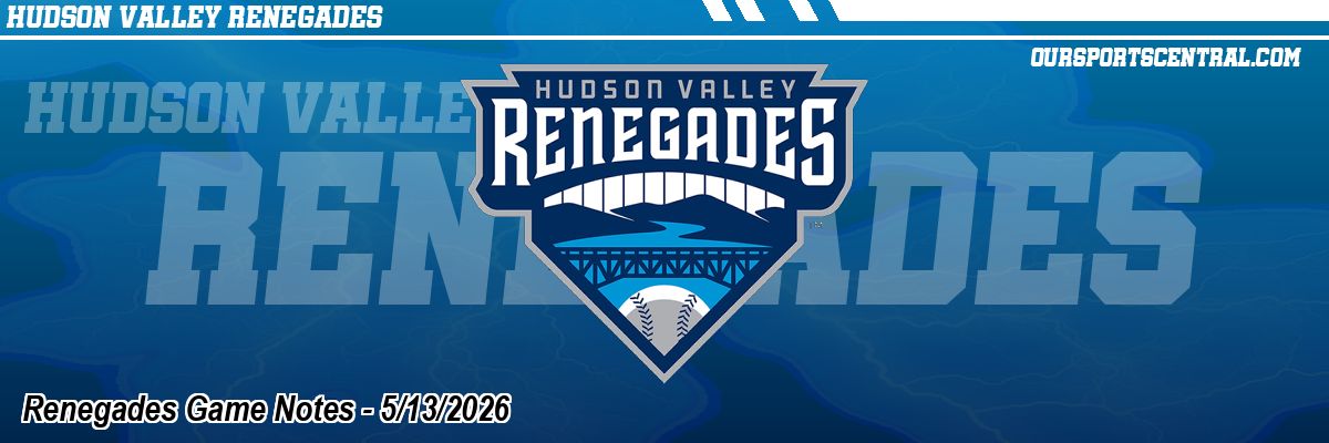 Renegades Game Notes - 5/13/2026