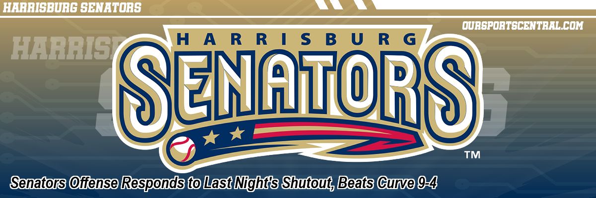 Senators Offense Responds to Last Night's Shutout, Beats Curve 9-4