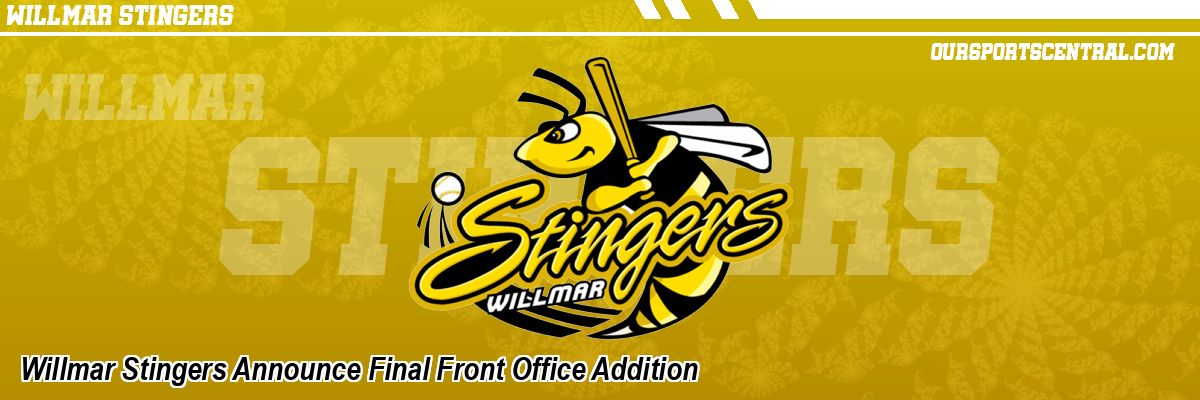 Willmar Stingers Announce Final Front Office Addition