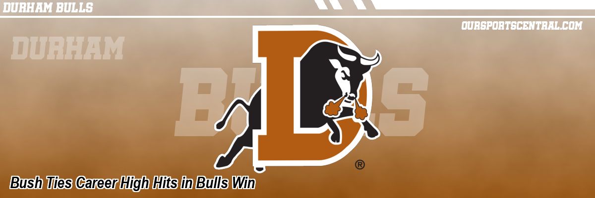 Bush Ties Career High Hits in Bulls Win