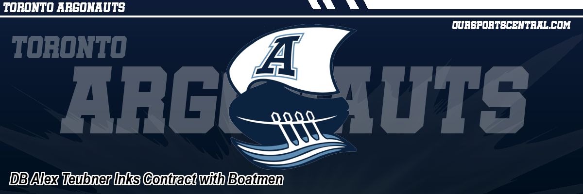 DB Alex Teubner Inks Contract with Boatmen