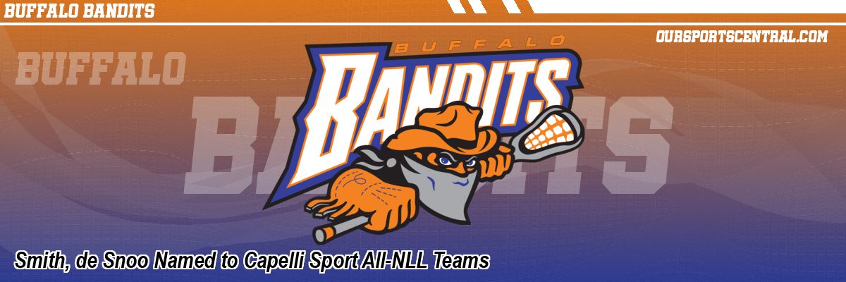 Smith, de Snoo Named to Capelli Sport All-NLL Teams