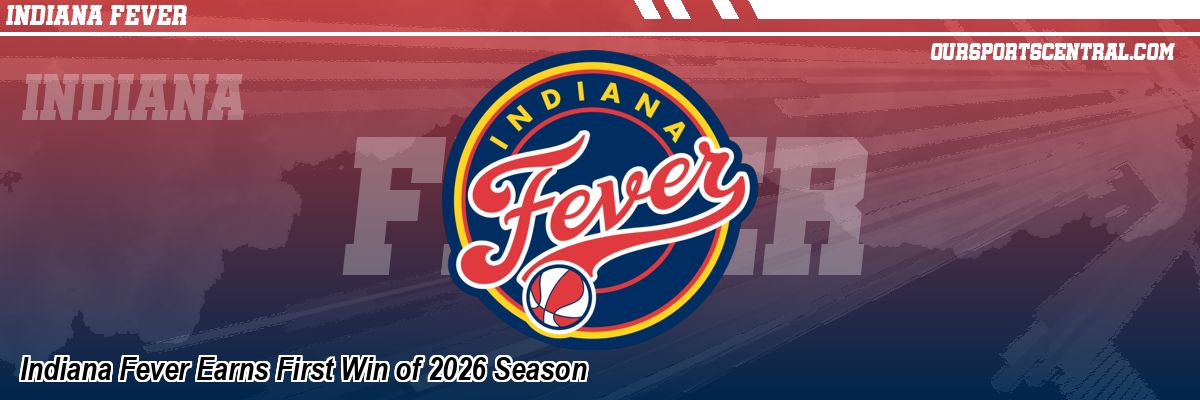 Indiana Fever Earns First Win of 2026 Season