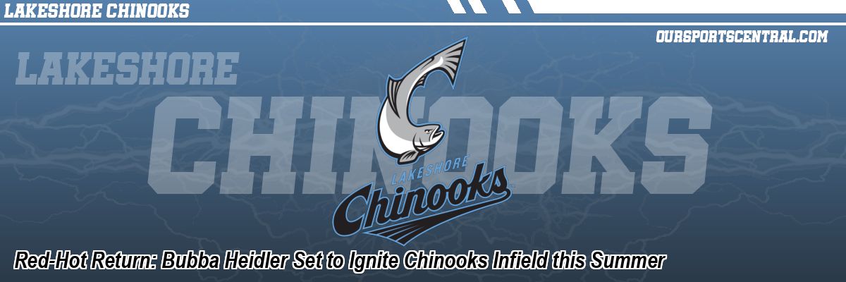 Red-Hot Return: Bubba Heidler Set to Ignite Chinooks Infield this Summer