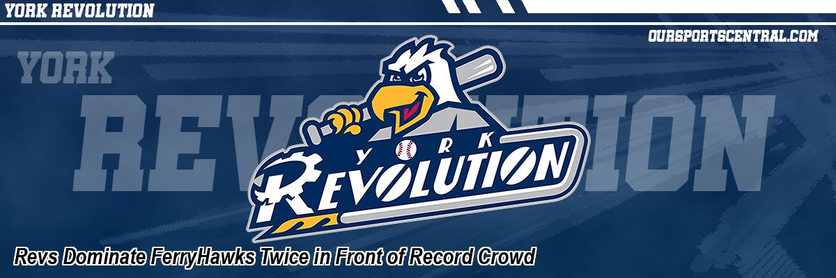 Revs Dominate FerryHawks Twice in Front of Record Crowd