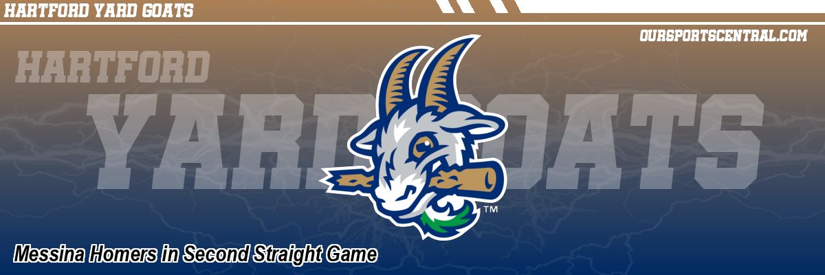 Messina Homers in Second Straight Game