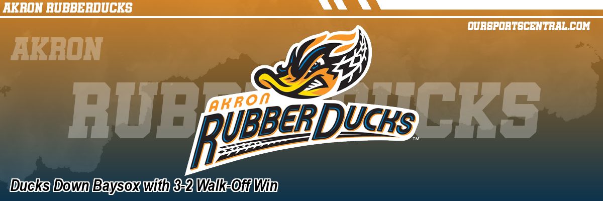 Ducks Down Baysox with 3-2 Walk-Off Win