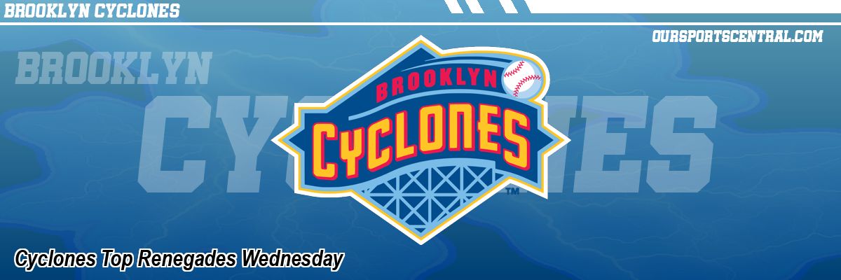Cyclones Top Renegades Wednesday