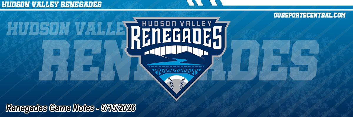 Renegades Game Notes - 5/15/2026