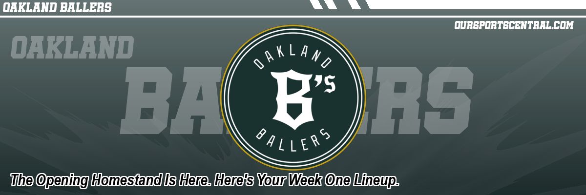 The Opening Homestand Is Here. Here's Your Week One Lineup.