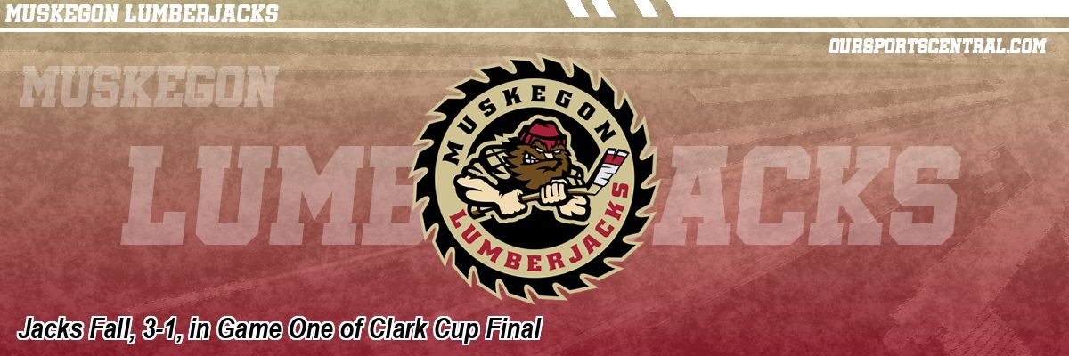 Jacks Fall, 3-1, in Game One of Clark Cup Final