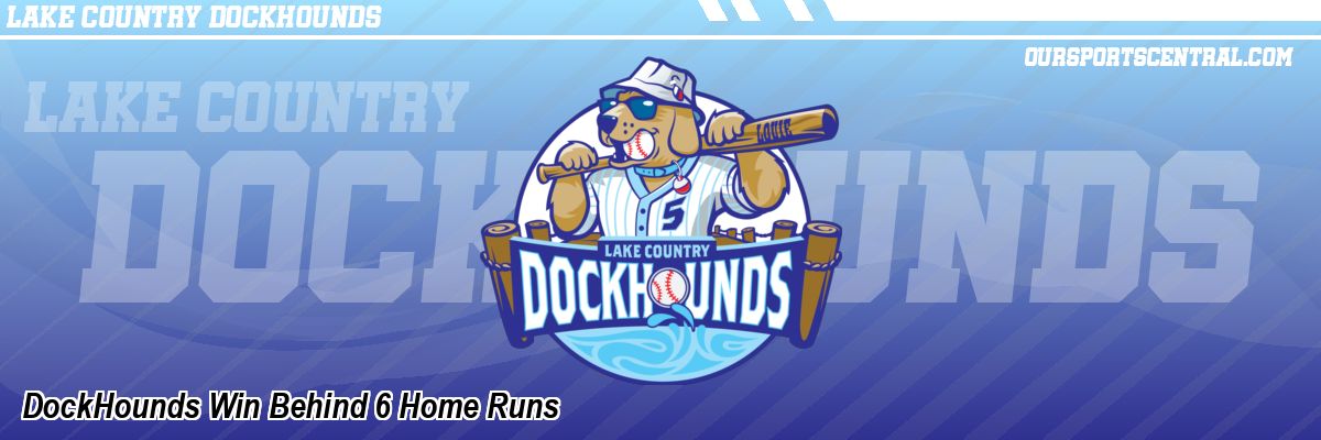 DockHounds Win Behind 6 Home Runs