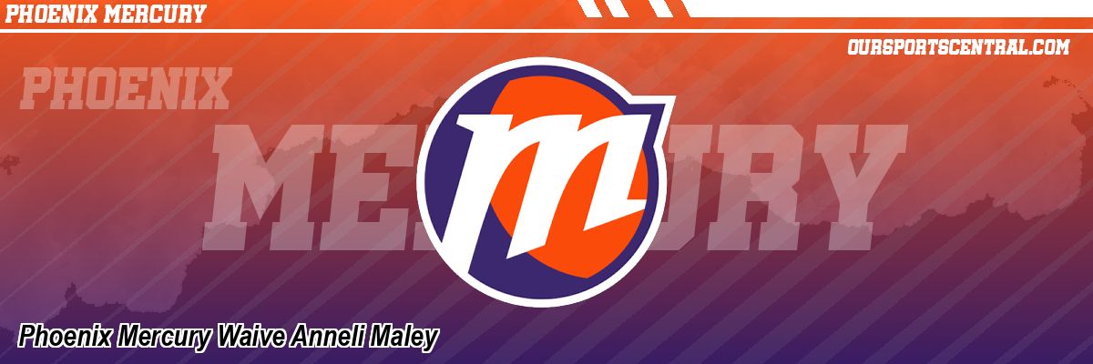 Phoenix Mercury Waive Anneli Maley