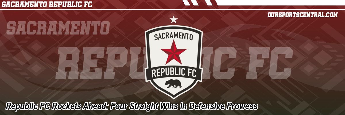 Republic FC Rockets Ahead: Four Straight Wins in Defensive Prowess