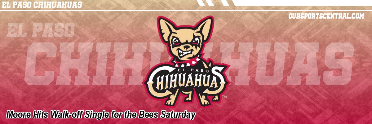 Moore Hits Walk-off Single for the Bees Saturday