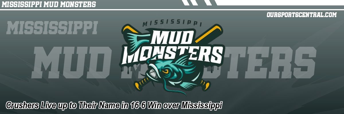 Crushers Live up to Their Name in 16-6 Win over Mississippi