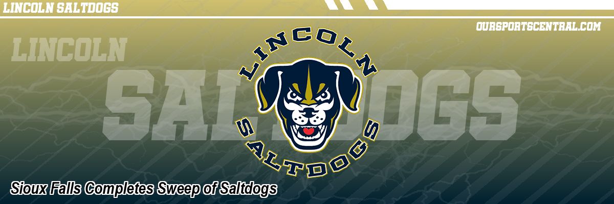 Sioux Falls Completes Sweep of Saltdogs