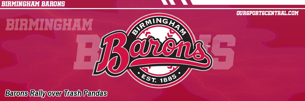 Barons Rally over Trash Pandas