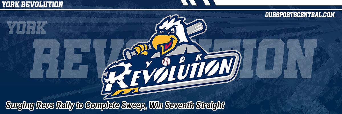 Surging Revs Rally to Complete Sweep, Win Seventh Straight