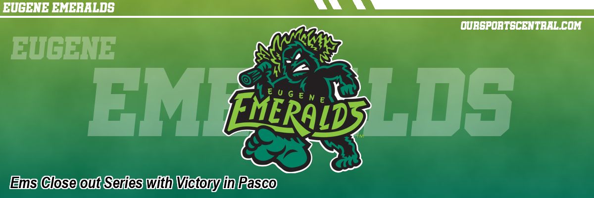 Ems Close out Series with Victory in Pasco