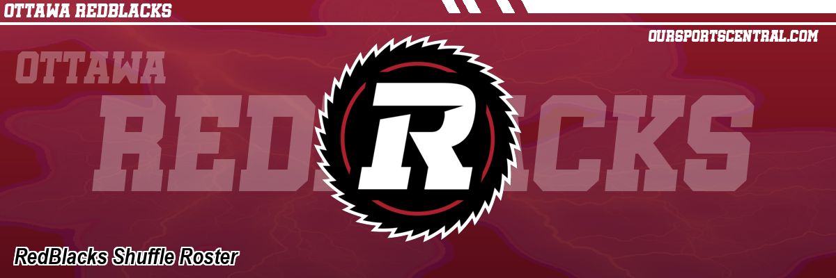 RedBlacks Shuffle Roster