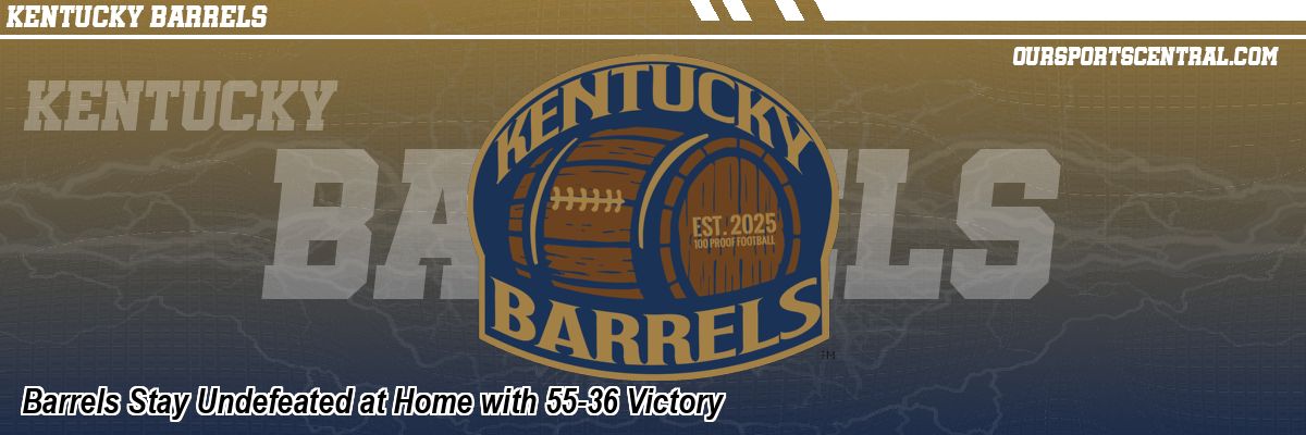 Barrels Stay Undefeated at Home with 55-36 Victory