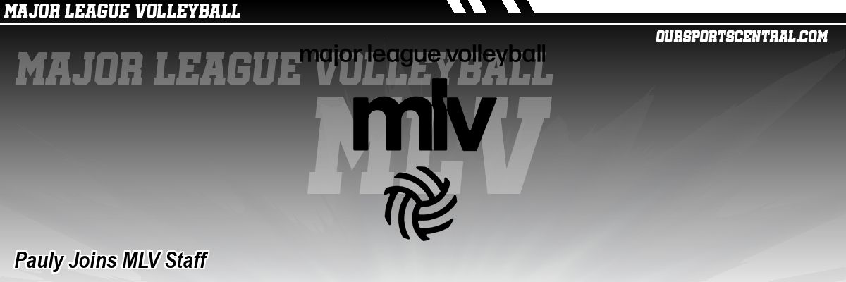 Pauly Joins MLV Staff