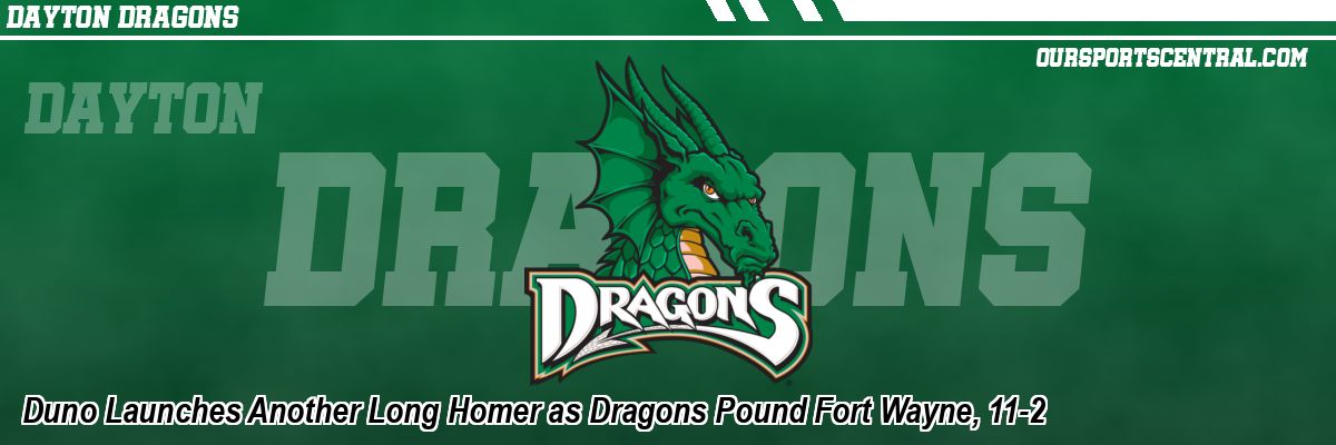 Duno Launches Another Long Homer as Dragons Pound Fort Wayne, 11-2