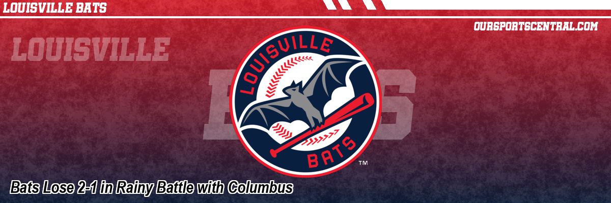 Bats Lose 2-1 in Rainy Battle with Columbus