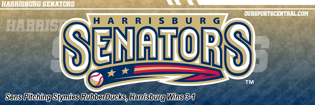Sens Pitching Stymies RubberDucks, Harrisburg Wins 3-1