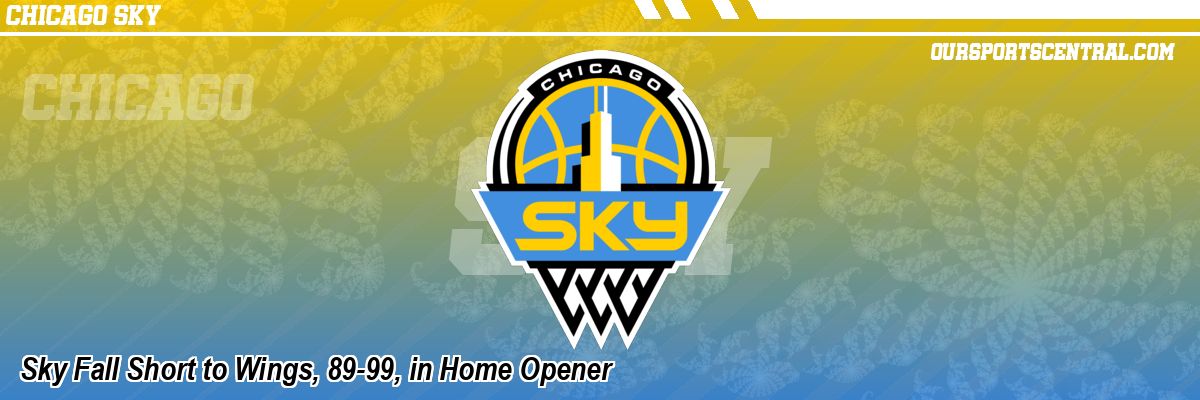 Sky Fall Short to Wings, 89-99, in Home Opener