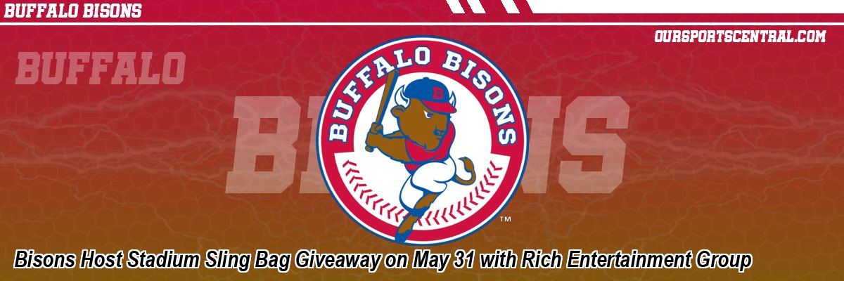 Bisons Host Stadium Sling Bag Giveaway on May 31 with Rich Entertainment Group