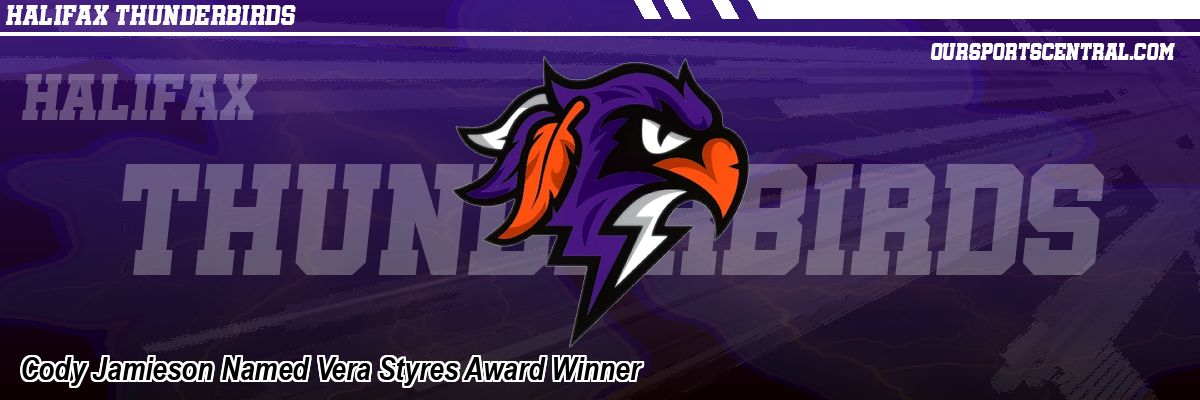 Cody Jamieson Named Vera Styres Award Winner