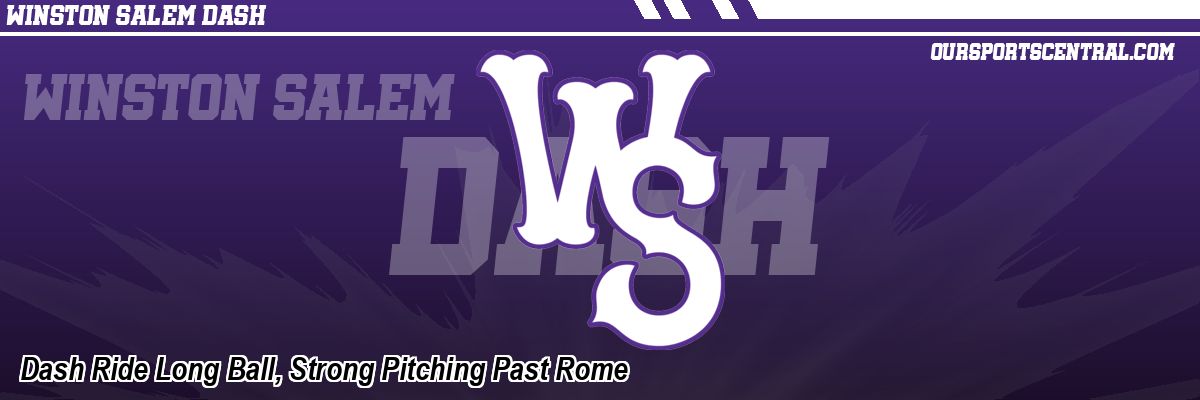 Dash Ride Long Ball, Strong Pitching Past Rome